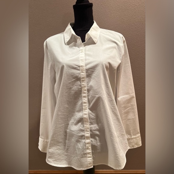 Worthington White Button Down Longsleeves - Picture 1 of 5